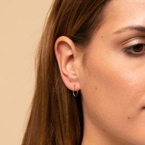Mejuri small hoop earrings